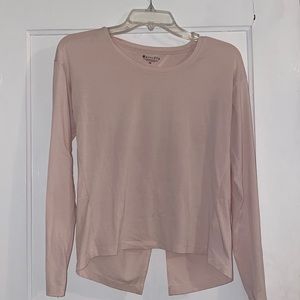 Pink Athleta long sleeve